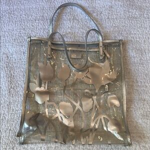 Kate Spade Transparent Floral Tote Bag